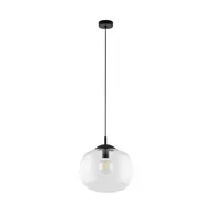 Lampy sufitowe - Minimalistyczny zwis do kuchni ⌀35cm TK 4818 z serii VIBE TRANSPARENT - miniaturka - grafika 1