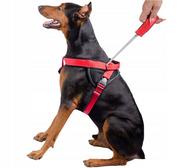 Szelki dla psów - Szelki Dla Psa Odblaskowe Ze Zintegrowanym Krótkim Uchwytem, Regulowane Patento Pet Rozmiar L - miniaturka - grafika 1