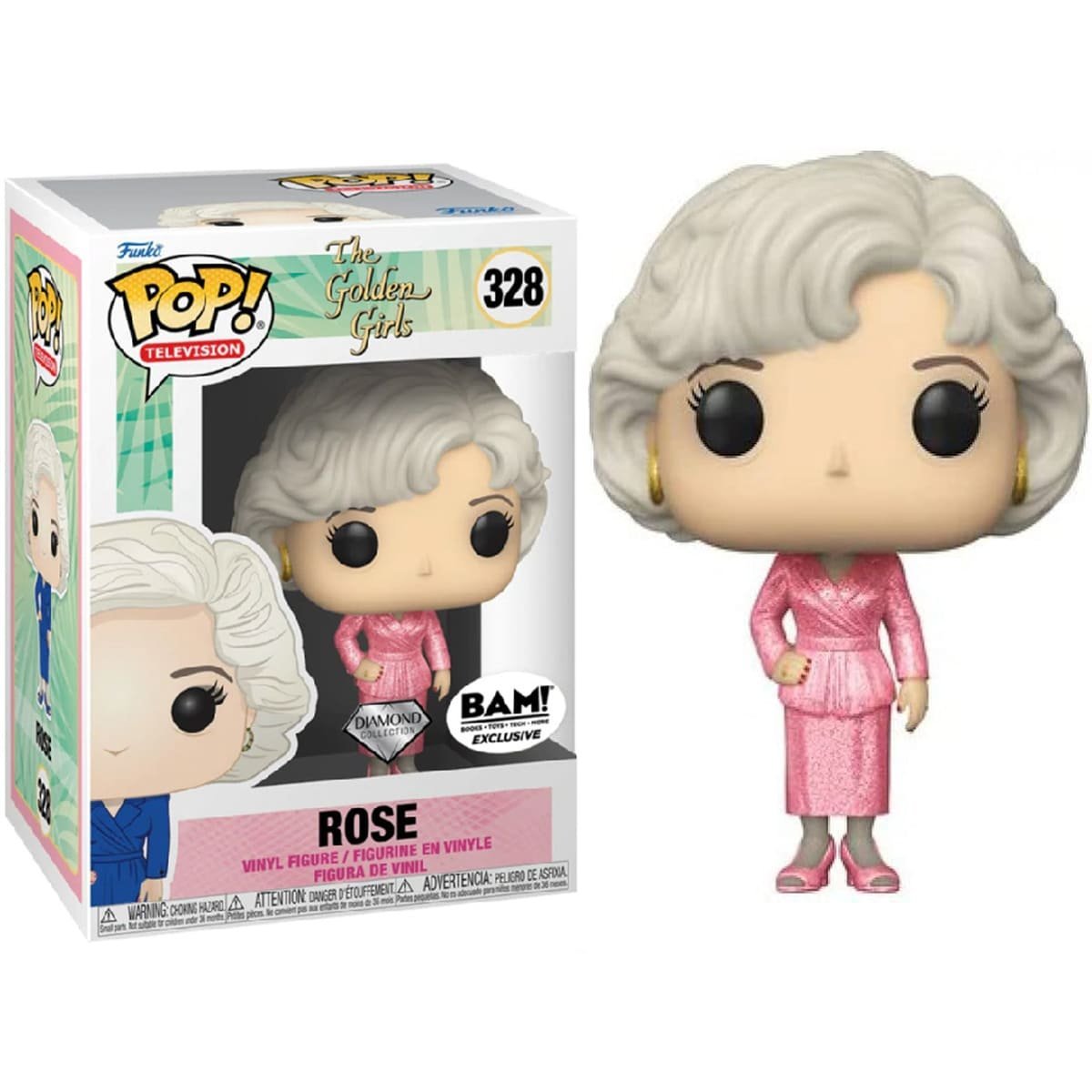 Funko Pop! Television: Golden Girls - Rose (Diamond Collection) #328