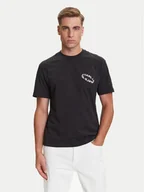 Koszulki męskie - Karl Lagerfeld Jeans T-Shirt A3M17031 Czarny Regular Fit - miniaturka - grafika 1