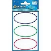 Książki kucharskie - Avery Zweckform praca zbiorowa Naklejki na przetwory,  kolorowe elipsy - miniaturka - grafika 1