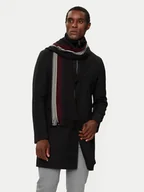 Apaszki i szaliki męskie - Tommy Hilfiger Szalik Corp Love AM0AM12833 Czarny - miniaturka - grafika 1