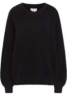 Jalene Damski sweter z okrągłym dekoltem 81133458, czarny, XL/XXL, czarny, XL-XXL - Swetry damskie - miniaturka - grafika 1