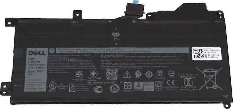 Bateria Dell 38Wh Lithium Ion laptop