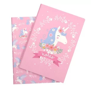 A Little Lovely Company A Little Lovely Company - A Little Lovely Company  -  Notatnik a5 Jednorożec 2 Szt. - Zabawki kreatywne - miniaturka - grafika 1