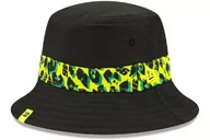 Czapki męskie - Kapelusz męski New Era VR46 czarny bucket-S - miniaturka - grafika 1