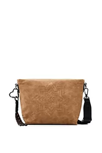 Desigual Torba damska Aquiles CALPE 6002 CAÑAMO, brązowa - Torebki damskie - miniaturka - grafika 1