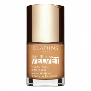 Clarins Skin Illusion Velvet 114N Cappuccino - Podkłady do twarzy - miniaturka - grafika 1