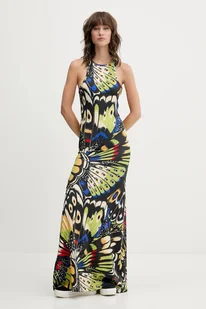 adidas sukienka x Farm Rio kolor czarny maxi dopasowana JL8610 - Sukienki - miniaturka - grafika 1