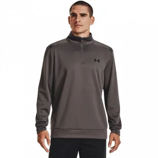 Męska bluza treningowa nierozpinana UNDER ARMOUR UA Armour Fleece 1/4 Zip - Bluzy sportowe męskie - miniaturka - grafika 1