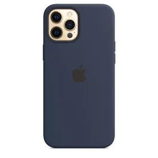 APPLE Etui Silicone Case do iPhone 12 Pro Max Głęboki granat | MHLD3ZM/A - Etui i futerały do telefonów - miniaturka - grafika 4