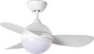 Wentylatory sufitowe - Energooszczędny wentylator sufitowy z oświetleniem LED i pilotem Hvar 97 cm - miniaturka - grafika 1