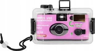 Lomography Lomographische Ag Lomography fotoaparatas Analogue Aqua, su povandeniniu dėklu + LomoChrome Violetinė 400/135/36 - Lomografia - miniaturka - grafika 1