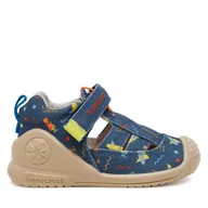 Buty dla chłopców - Kapcie Biomecanics 252179 Niebieski - miniaturka - grafika 1