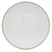 Talerze - NoName Podstawka Szklana Pod Talerz uniwersalny 261187 - miniaturka - grafika 1