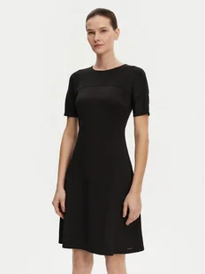 Calvin Klein Sukienka codzienna K20K208151 Czarny Regular Fit - Sukienki - miniaturka - grafika 1