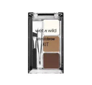 Wet N Wild Zestaw Do Stylizacji Brwi Soft Brown - Akcesoria i kosmetyki do stylizacji brwi - miniaturka - grafika 2