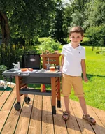 Zabawki i gry sportowe - Smoby Kuchnia ogrodowa Garden Kitchen grill 312004 312004 - miniaturka - grafika 1