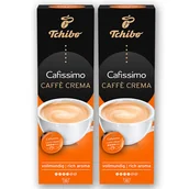 Kawa w kapsułkach i saszetkach - Kapsułki Tchibo Cafissimo Caffe Crema Rich Aroma zestaw 2op. 10 sztuk kaps. - miniaturka - grafika 1