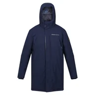 Kurtki męskie - Regatta Christian Lacroix - Męska Kurtka Przeciwdeszczowa Ocieplana Długa Granatowy, Rozmiar: Xxxl - miniaturka - grafika 1