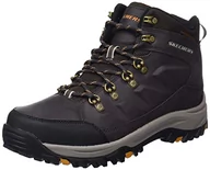 Trampki męskie - Skechers Męskie trampki Choc 204642, czekoladowe syntetyczne, 44 UK - miniaturka - grafika 1