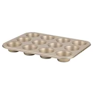 Formy do ciast - Forma do muffinek 12 sztuk 35 x 26,5 cm szampański - miniaturka - grafika 1