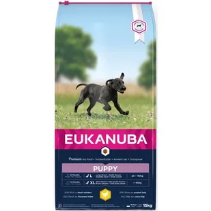 Eukanuba, karma dla psów, Growing Puppy Large &amp, giant breed, 15kg - Sucha karma dla psów - miniaturka - grafika 1
