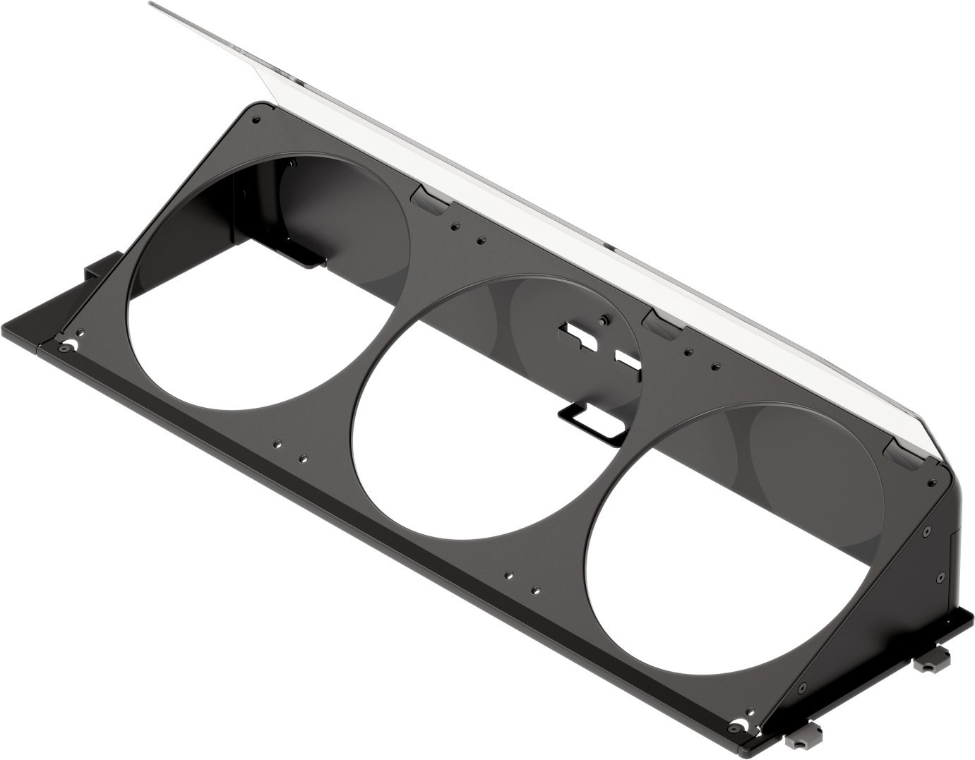 Obudowa Havn HAVN HS 420 Angled Bottom Fan Bracket - czarny HVN-AS-HS420-08-VAB
