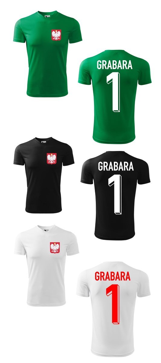 Treningowa Koszulka POLAND Kamil GRABARA 1