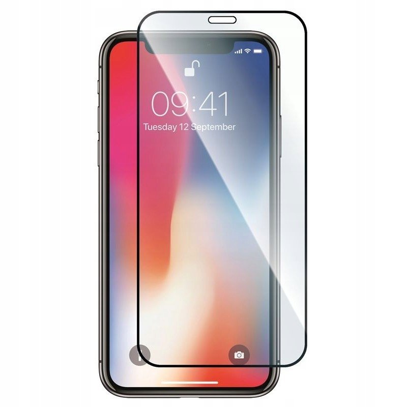 9H Szkło Do Iphone X / Xs / 11 Pro Full 6D Cf Czar Szkiełko Ochronne Szybka Hartowana Na Ekran