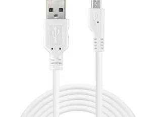 Sandberg Kabel USB microUSB 3m Biały 440-72 - Kable USB - miniaturka - grafika 1
