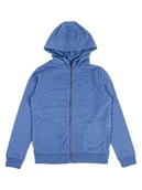 Bluzy dla chłopców - Chłopięca bluza z kapturem niebieska Olimpias r.104 - miniaturka - grafika 1