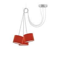 Lampy sufitowe - Designerska lampa wisząca na regulowanych przewodach WAIKIKI W3 - miniaturka - grafika 1
