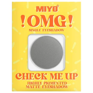 MIYO - !OMG! - Check Me Up - Highly Pigmented Matte Eyeshadow - Magnetyczny cień do powiek - Matowy - 1,3 g - 16 IRON - Cienie do powiek - miniaturka - grafika 2