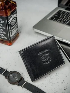 Always Wild Poziomy, codzienny portfel męski ze skóry naturalnej, tłoczenie Always Wild - Portfele - miniaturka - grafika 1