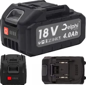 Ładowarki i akumulatory - AKUMULATOR WSUWANY LITOWO-JONOWY BATERIA LITOWO JONOWA 4.0Ah 18V LI-ION - miniaturka - grafika 1