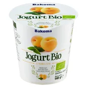 Kefiry, jogurty, maślanki - Bakoma Bio jogurt morela - miniaturka - grafika 1