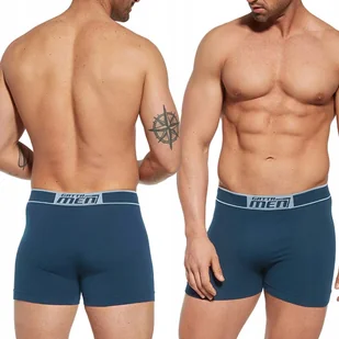 GATTA COTTON BOXER majtki męskie bokserki bawełniane ocean blue - XL - Majtki męskie - miniaturka - grafika 1