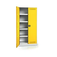 Szafy i regały magazynowe - Alfa 3 Szafa do przechowywania substancji niebezpiecznych, 1950 x 920 x 400 mm US 92 1 CH B2B - miniaturka - grafika 1