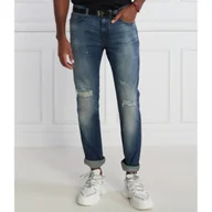 Spodnie męskie - HUGO Jeansy HUGO 708 | Slim Fit - miniaturka - grafika 1
