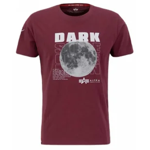 Koszulka Alpha Industries Dark Side 108510 184 - Bordowa XXL - Odzież taktyczna i umundurowanie - miniaturka - grafika 1