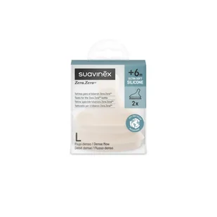 Suavinex Smoczek Do Butelki Rozmiar L 2Szt 308680 - Smoczki do butelek - miniaturka - grafika 1