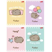 Zeszyty szkolne - 4 X ZESZYT A5, 32 KARTKI, TRZY LINIA, PUSHEEN KOTEK KOT - miniaturka - grafika 1