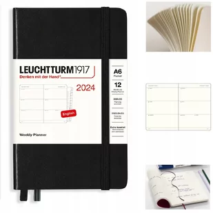 LEUCHTTURM1917 Planer kalendarz książkowy A6 tyg. - Kalendarze - miniaturka - grafika 1
