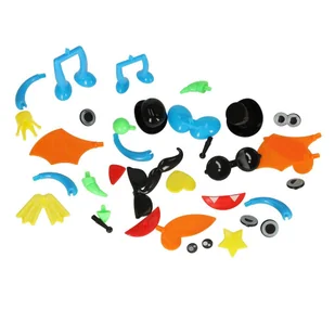 Rzepy czepy klocki kulki kolorowe kreatywne 836 elementów - Klocki - miniaturka - grafika 9