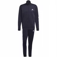 Dresy męskie - Dres męski adidas Track Suit Primegreen Essentials granatowy GK9655 4 - miniaturka - grafika 1