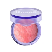 Róże do policzków - KOSAS Blush Is Life Baked Dimensional + Brightening Blush in Blissed Rozświetlający róż do policzków - miniaturka - grafika 1