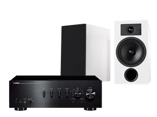 Yamaha A-S701 (czarny) + Tesi 3 (biały) - Zestawy stereo - miniaturka - grafika 1