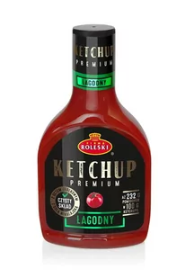 Roleski Ketchup Łagodny Premium 465g - - Koncentraty warzywne, przeciery - miniaturka - grafika 1
