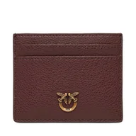 Etui na dokumenty i karty - Etui na karty kredytowe PINKO Card Holder Simply AI 25-26 PCPL 103762 A29Q Brązowy - miniaturka - grafika 1